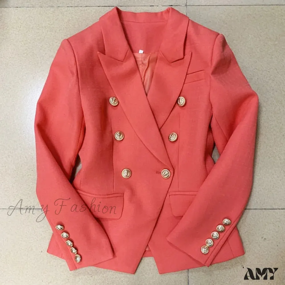 Amy Fashion - Classic Baroque Designer Blazer