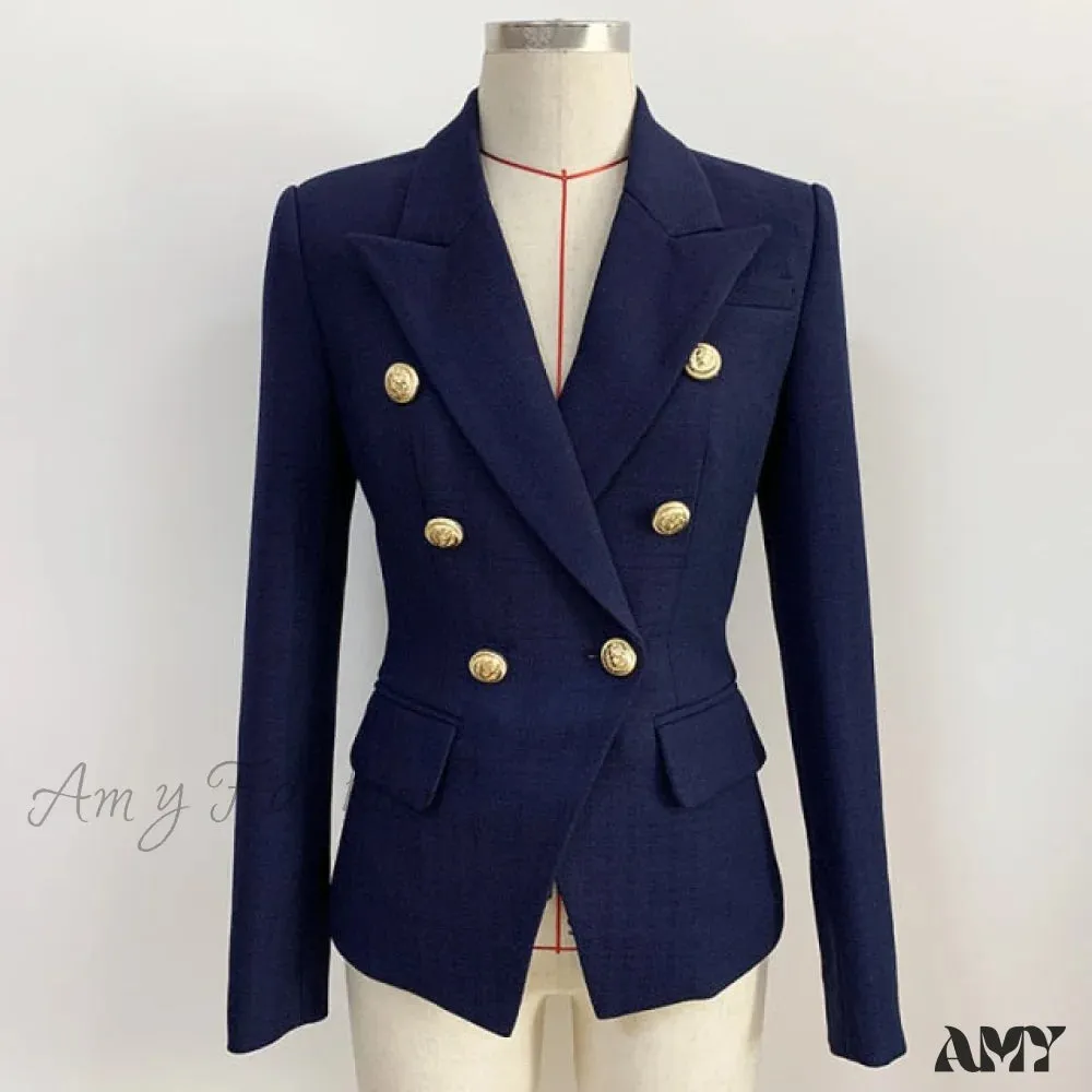Amy Fashion - Classic Baroque Designer Blazer