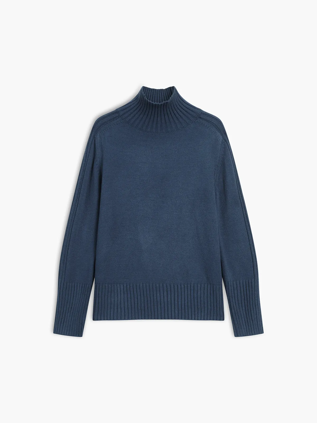 Ashley | High Neck Knit Sweater