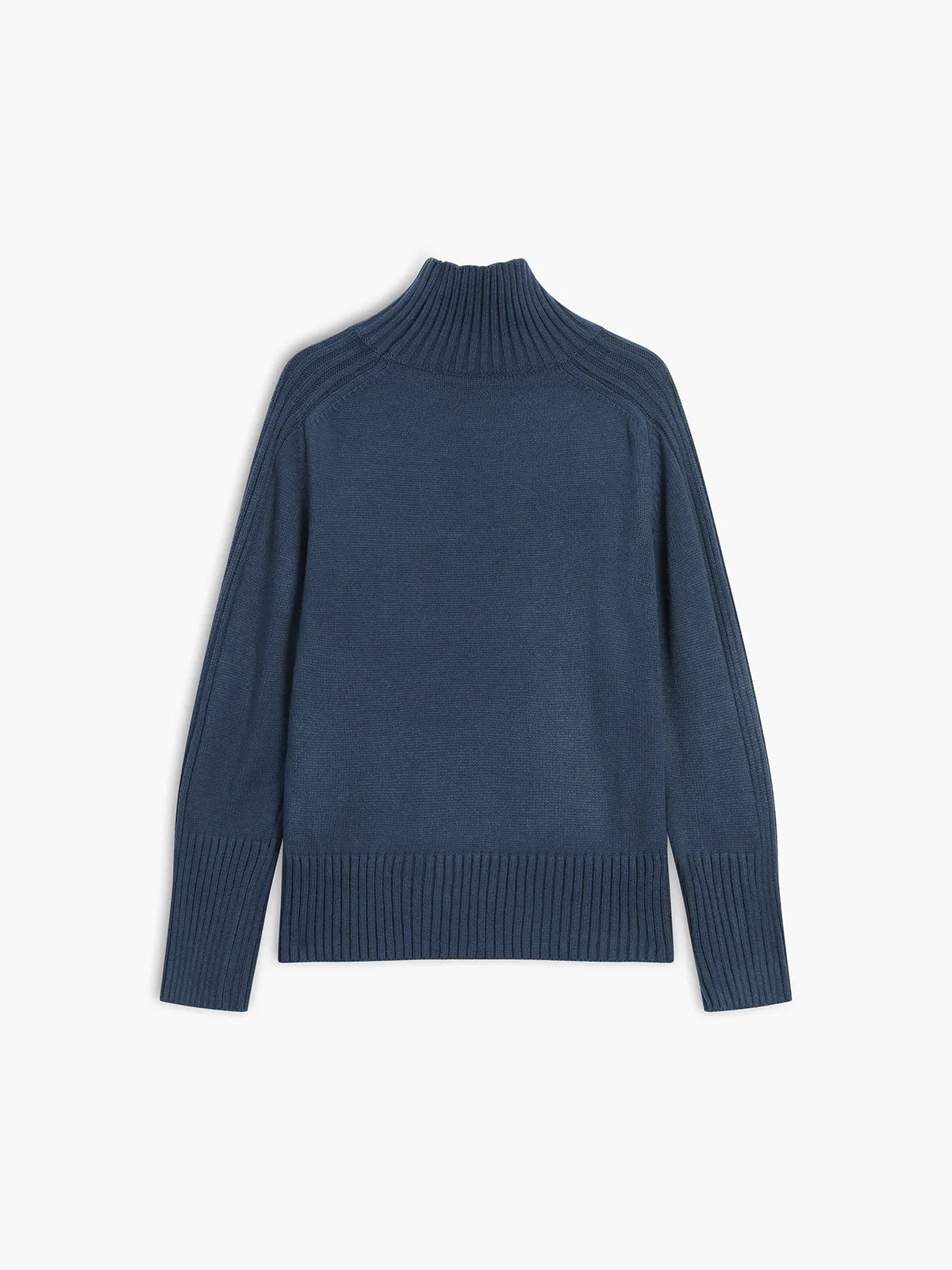 Ashley | High Neck Knit Sweater