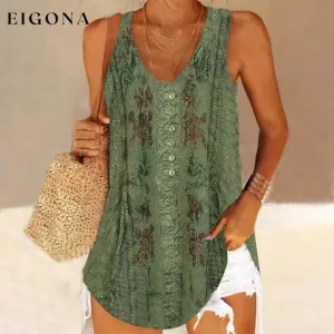 Casual Vintage Tank Top