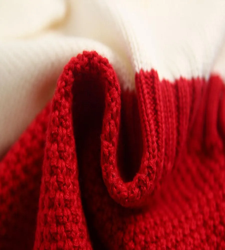 Charm Ruffle Romper Red