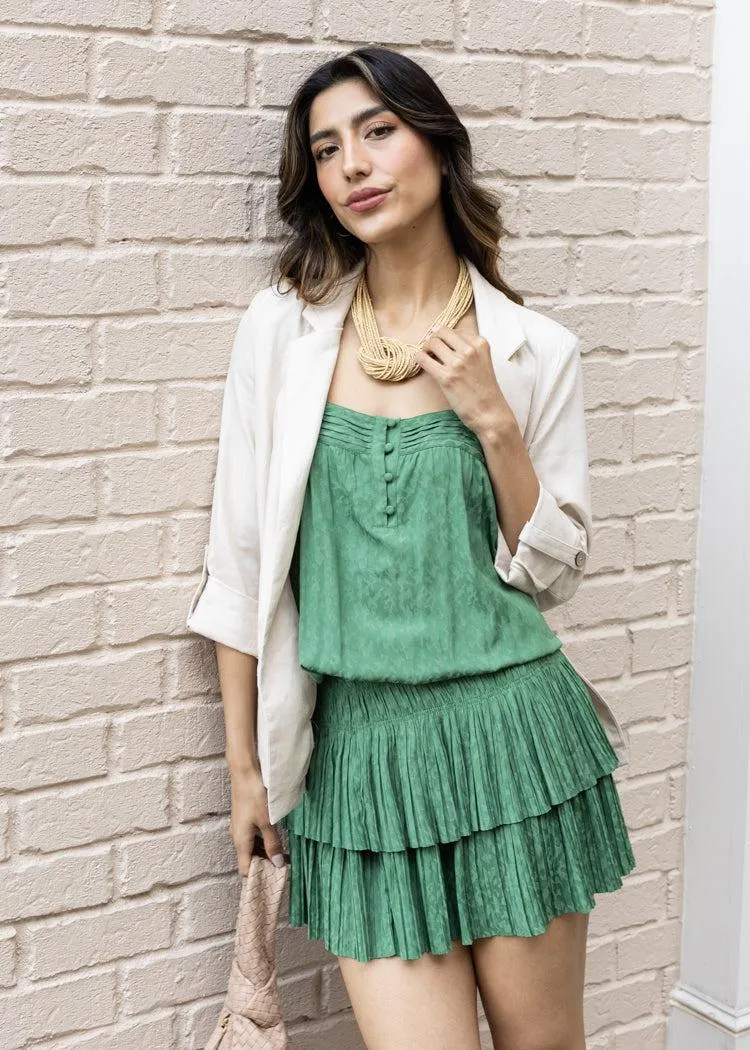 Claire Linen Blazer - Natural