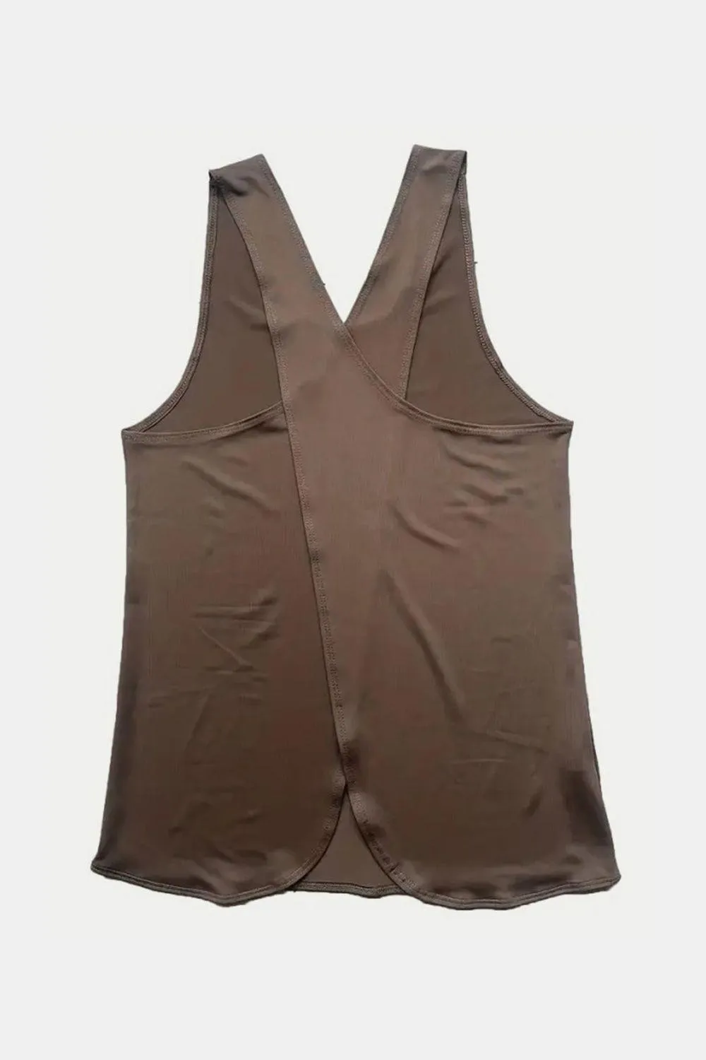 Crisscross Scoop Neck Active Yoga Tank