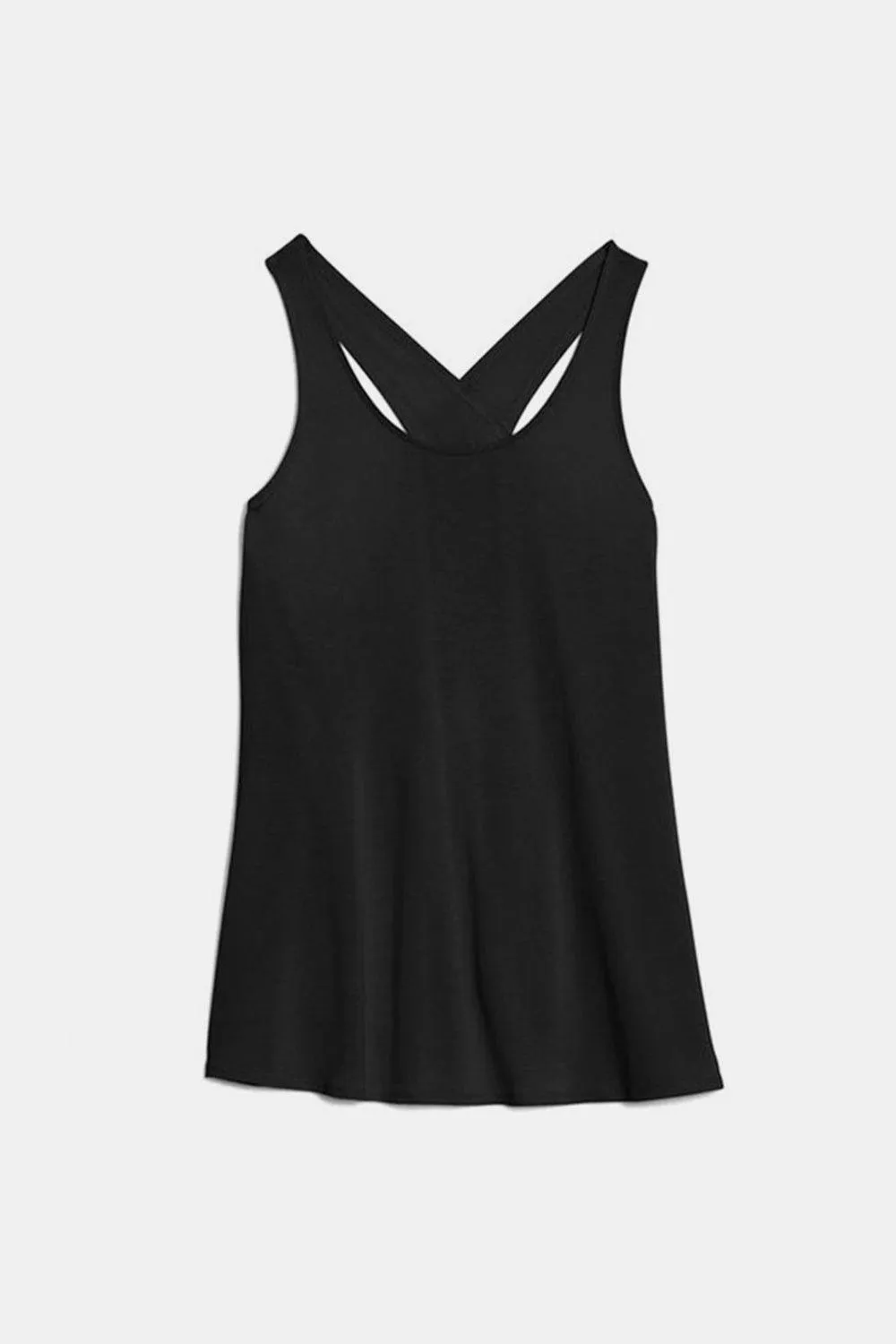 Crisscross Scoop Neck Active Yoga Tank