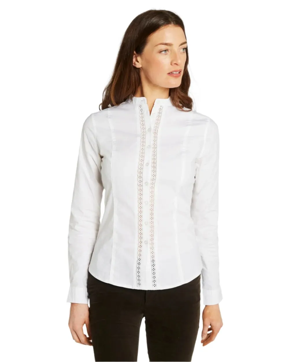 Dubarry Womens Waterlily Mandarin Collar Shirt