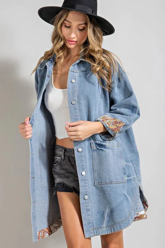Dylan Denim Duster