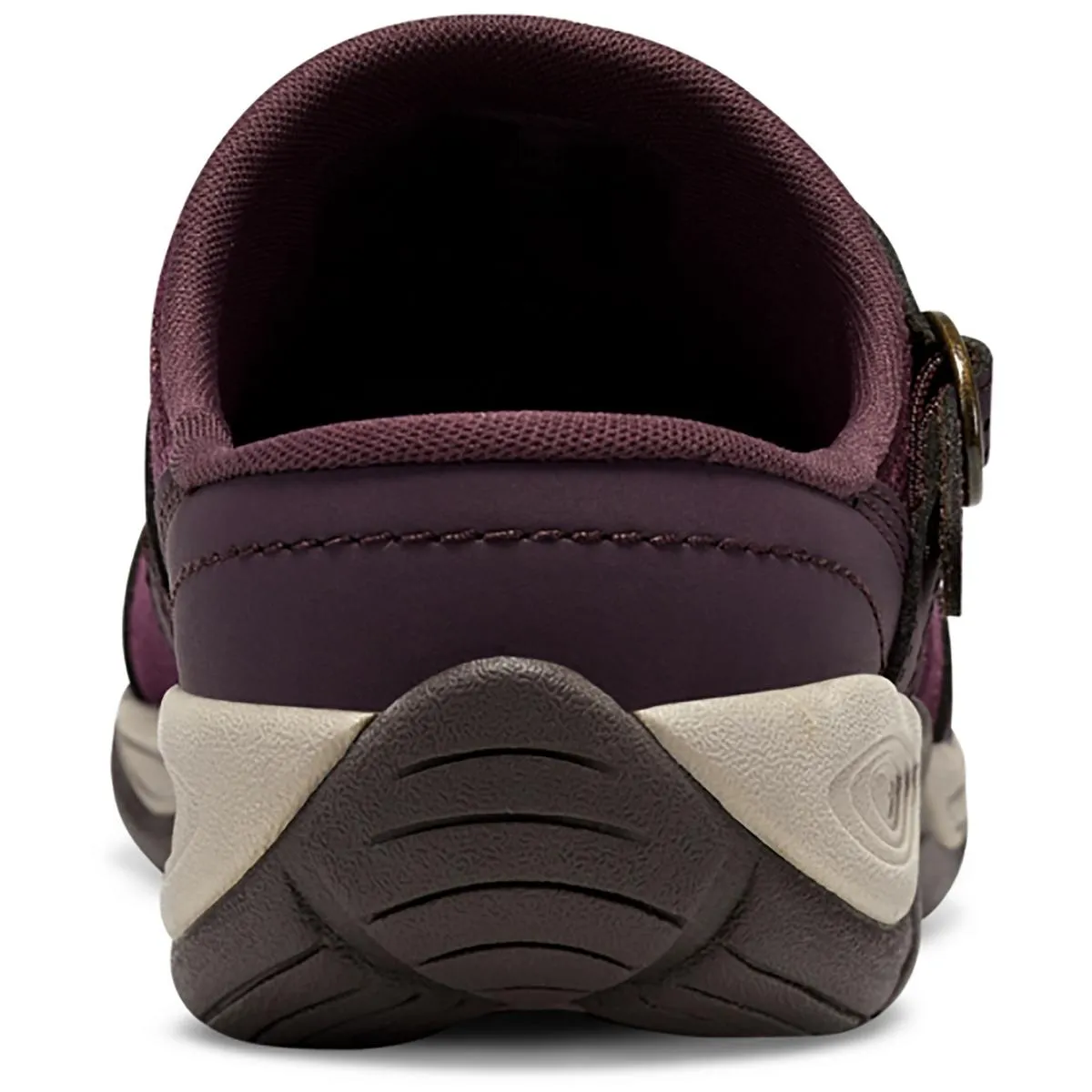 Easy Spirit Womens Equinox Leather Sip On Slipper Shoes