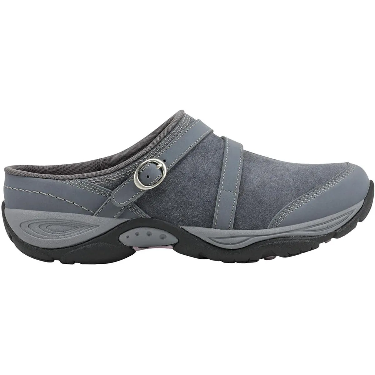 Easy Spirit Womens Equinox Leather Sip On Slipper Shoes