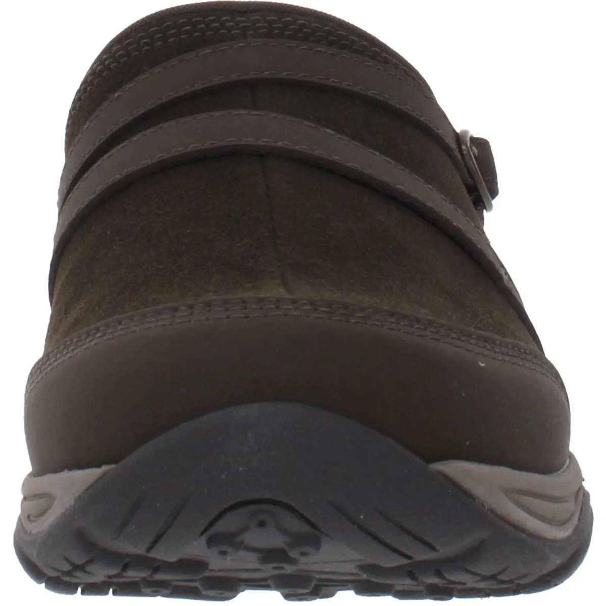 Easy Spirit Womens Equinox Leather Sip On Slipper Shoes