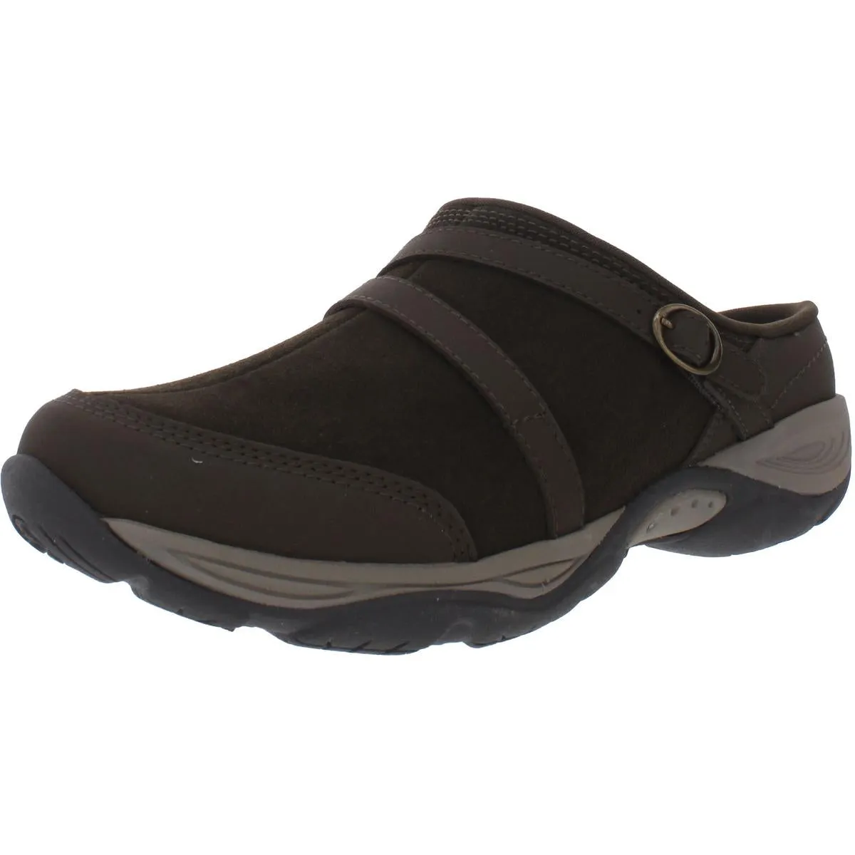Easy Spirit Womens Equinox Leather Sip On Slipper Shoes