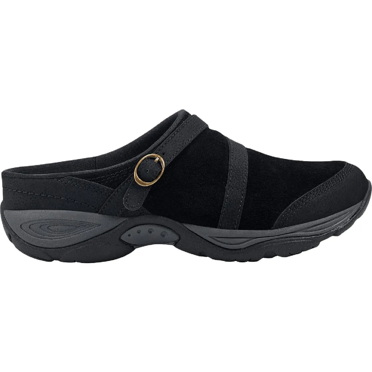Easy Spirit Womens Equinox Leather Sip On Slipper Shoes