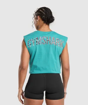 Gymshark Power Tank - Bondi Teal