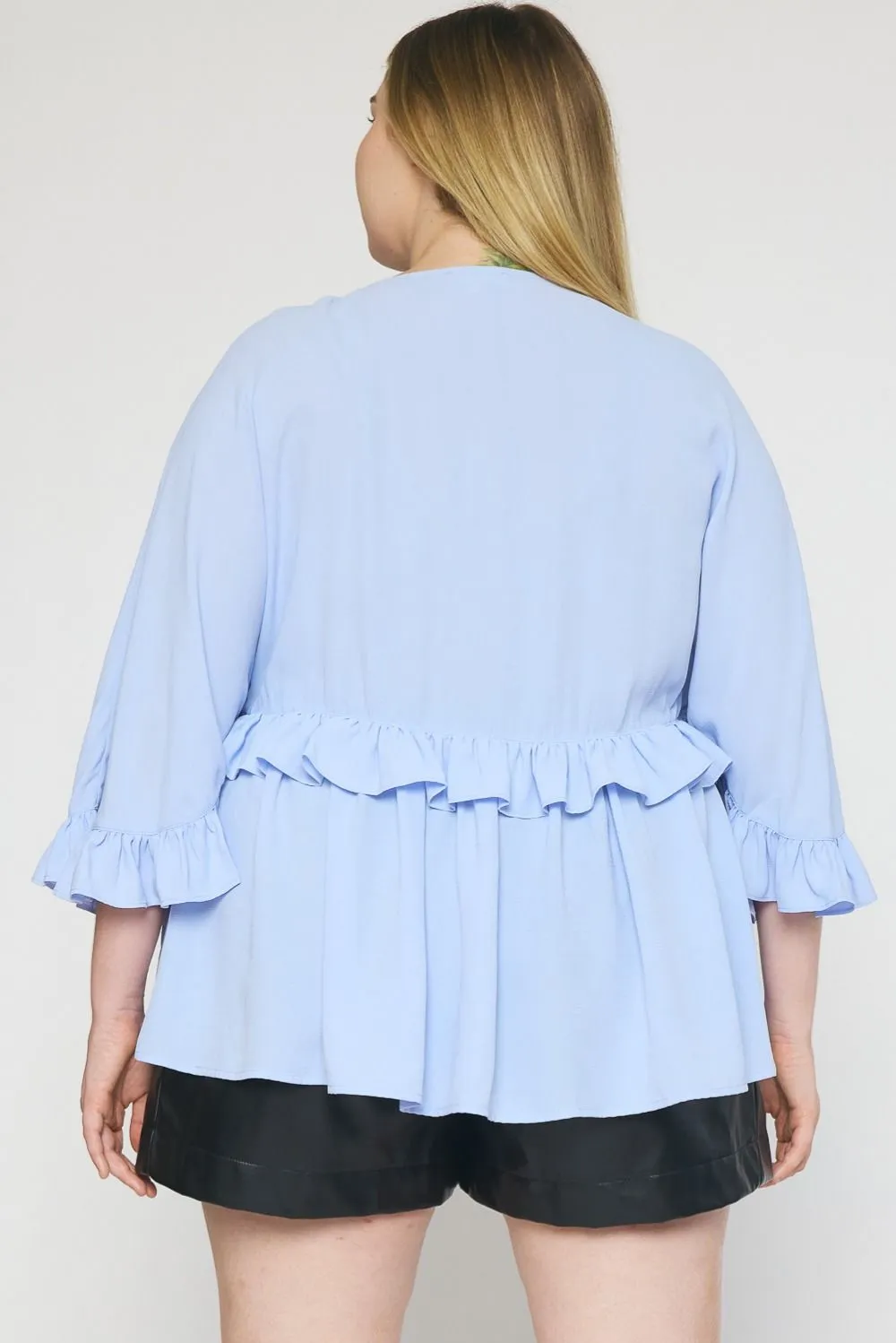 Hannah Leigh Ruffle Top