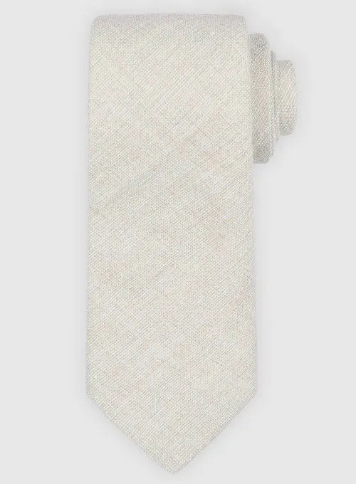 Italian Linen Tie - Meadow