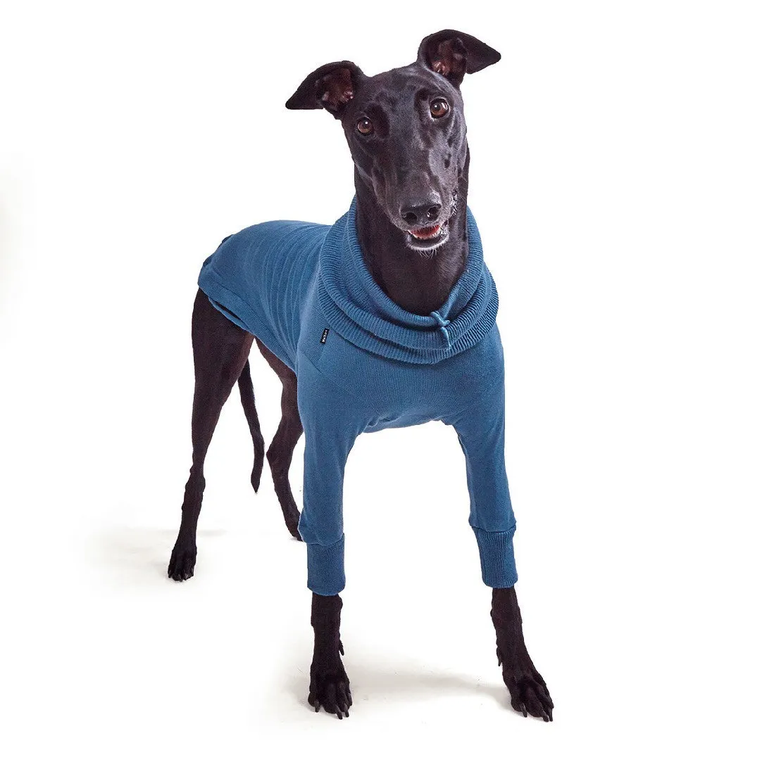 Kazoo Greyhound Softie Dog Jumper Blue 55-59cm Xs