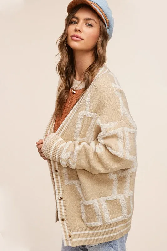 La Miel Oversized Reina Cardigan