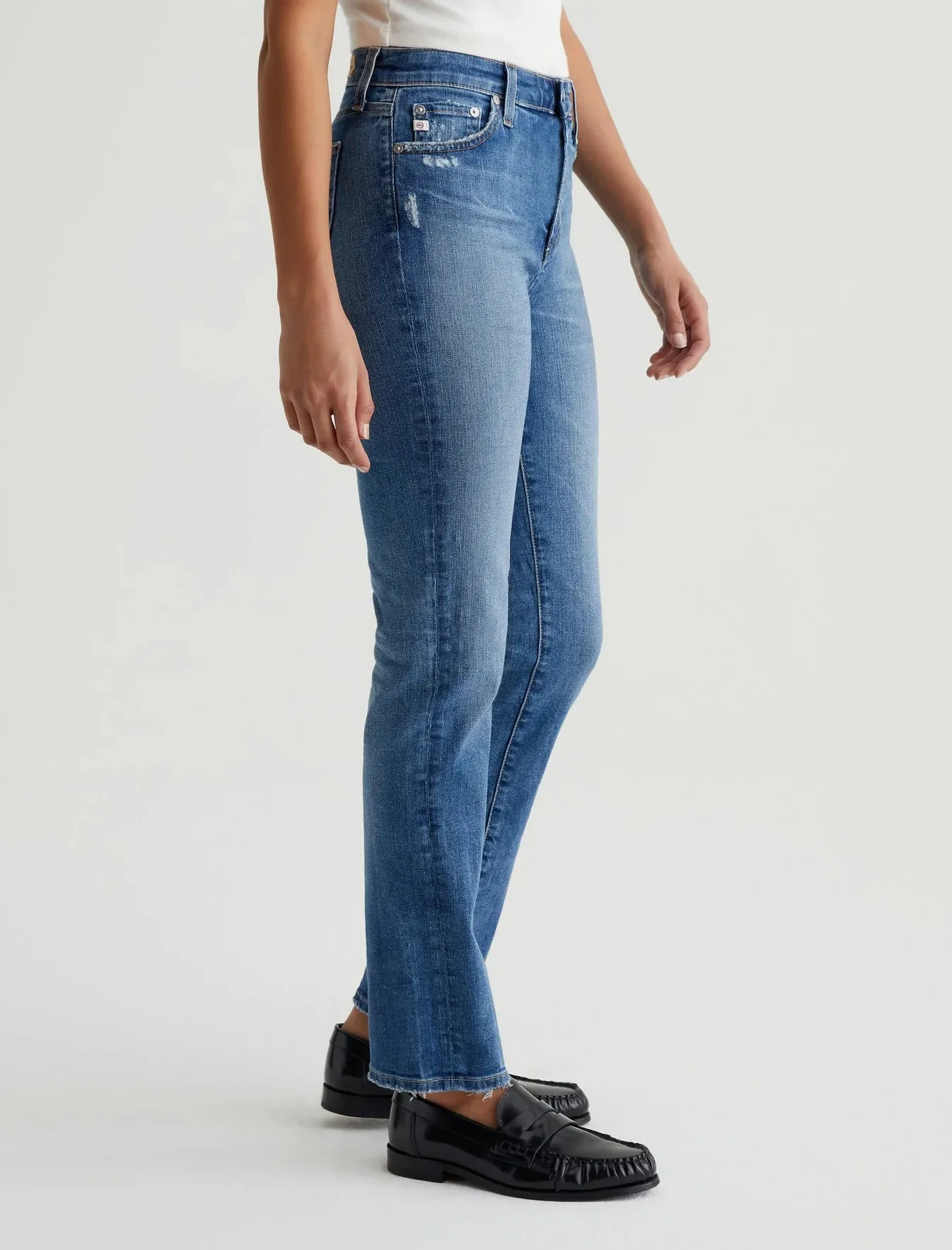 Mari High Rise Slim Straight - 13 Years Ithaca