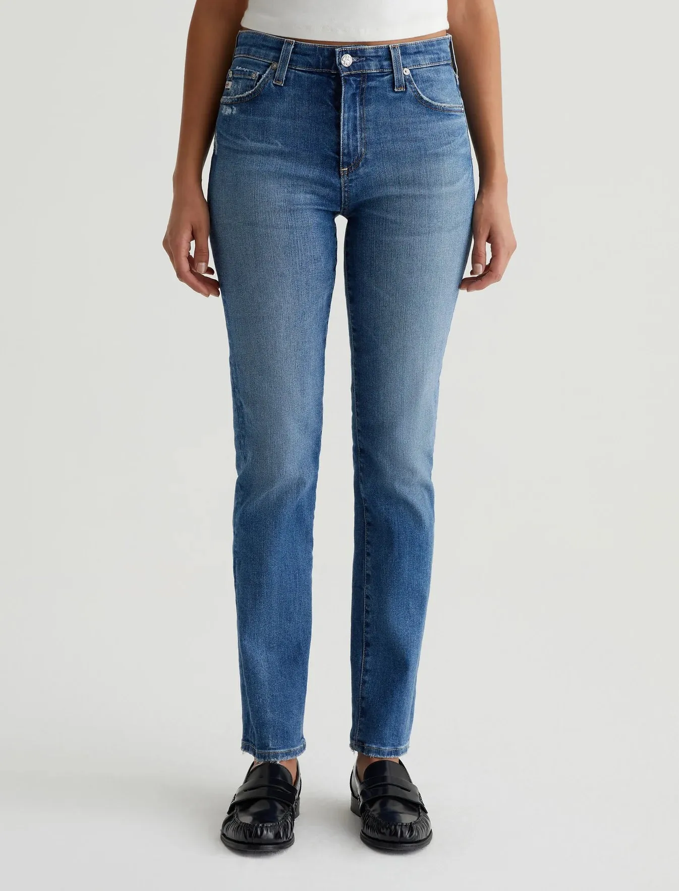 Mari High Rise Slim Straight - 13 Years Ithaca