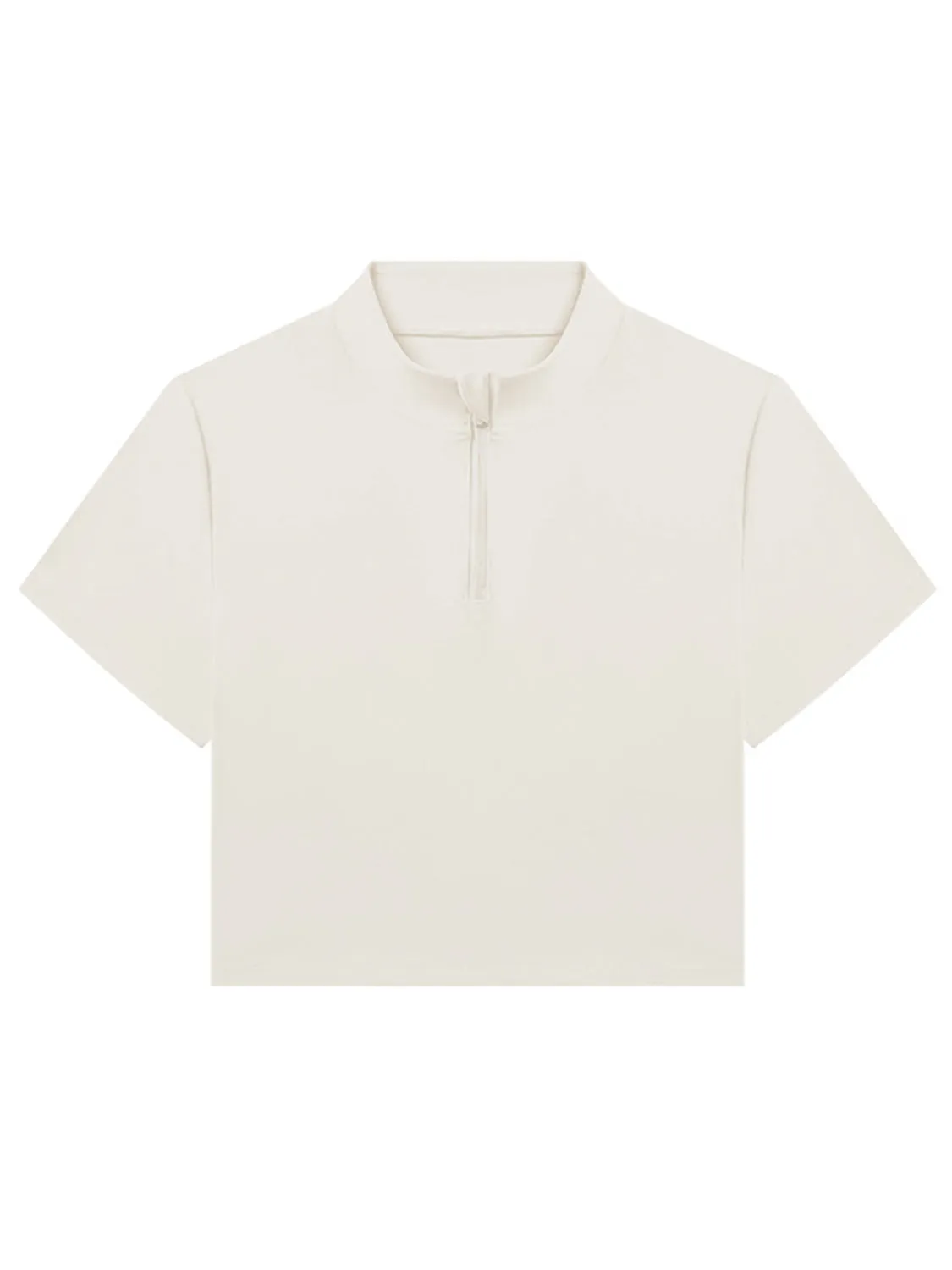 Millennia Quarter Zip Short Sleeve Active T-Shirt