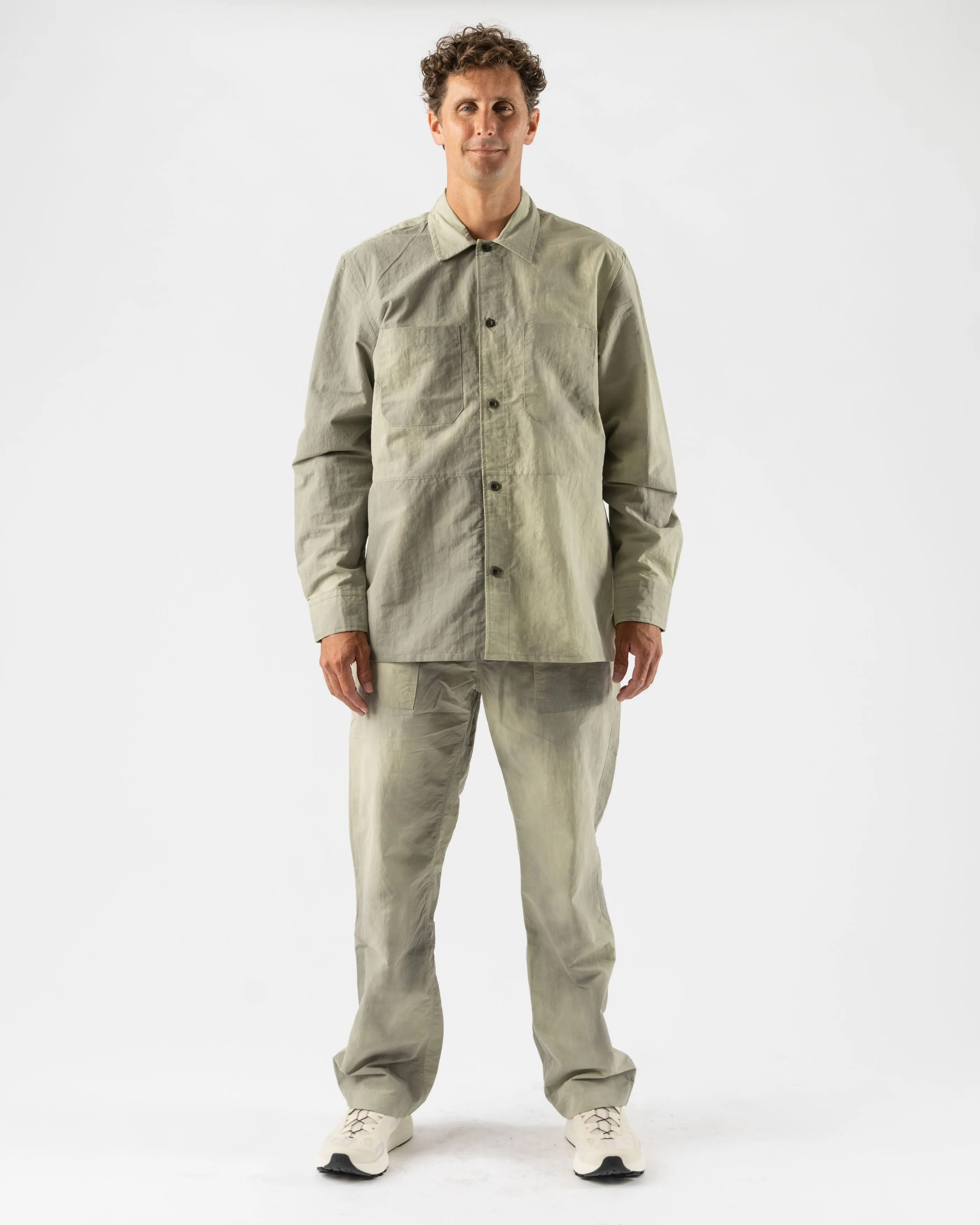 Norse Projects Ulrik Wave Dye Overshirt in Clay