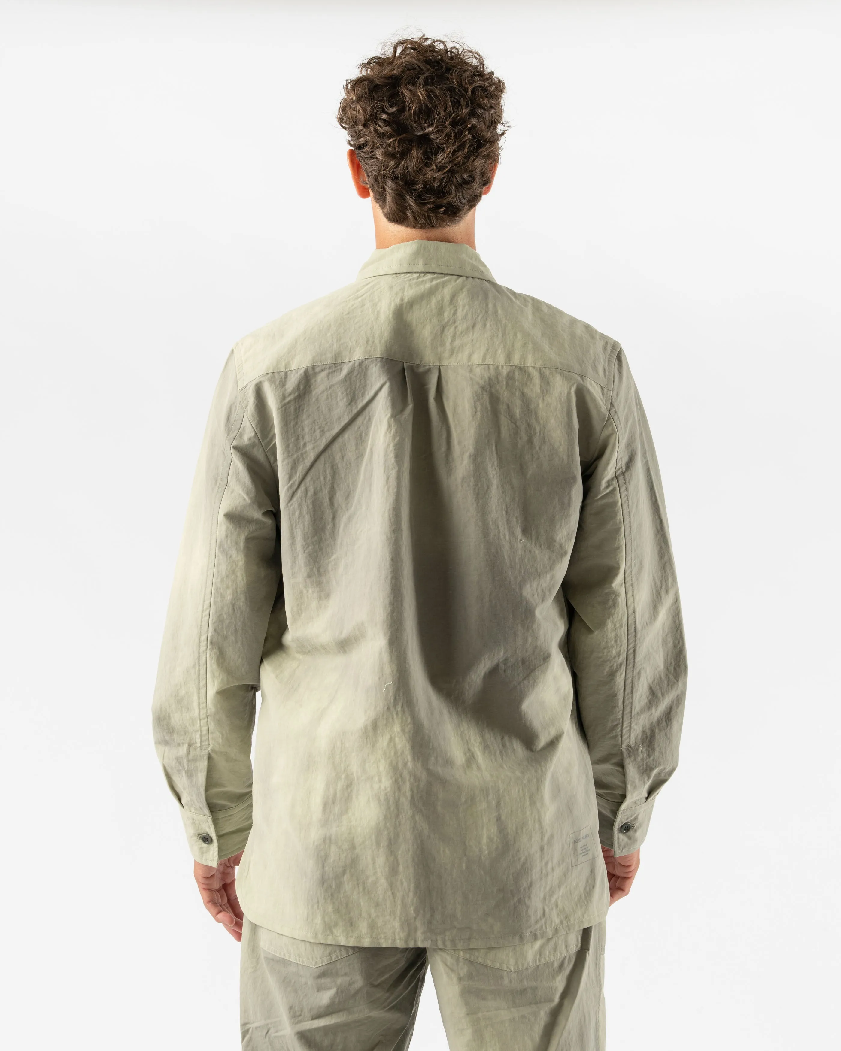 Norse Projects Ulrik Wave Dye Overshirt in Clay