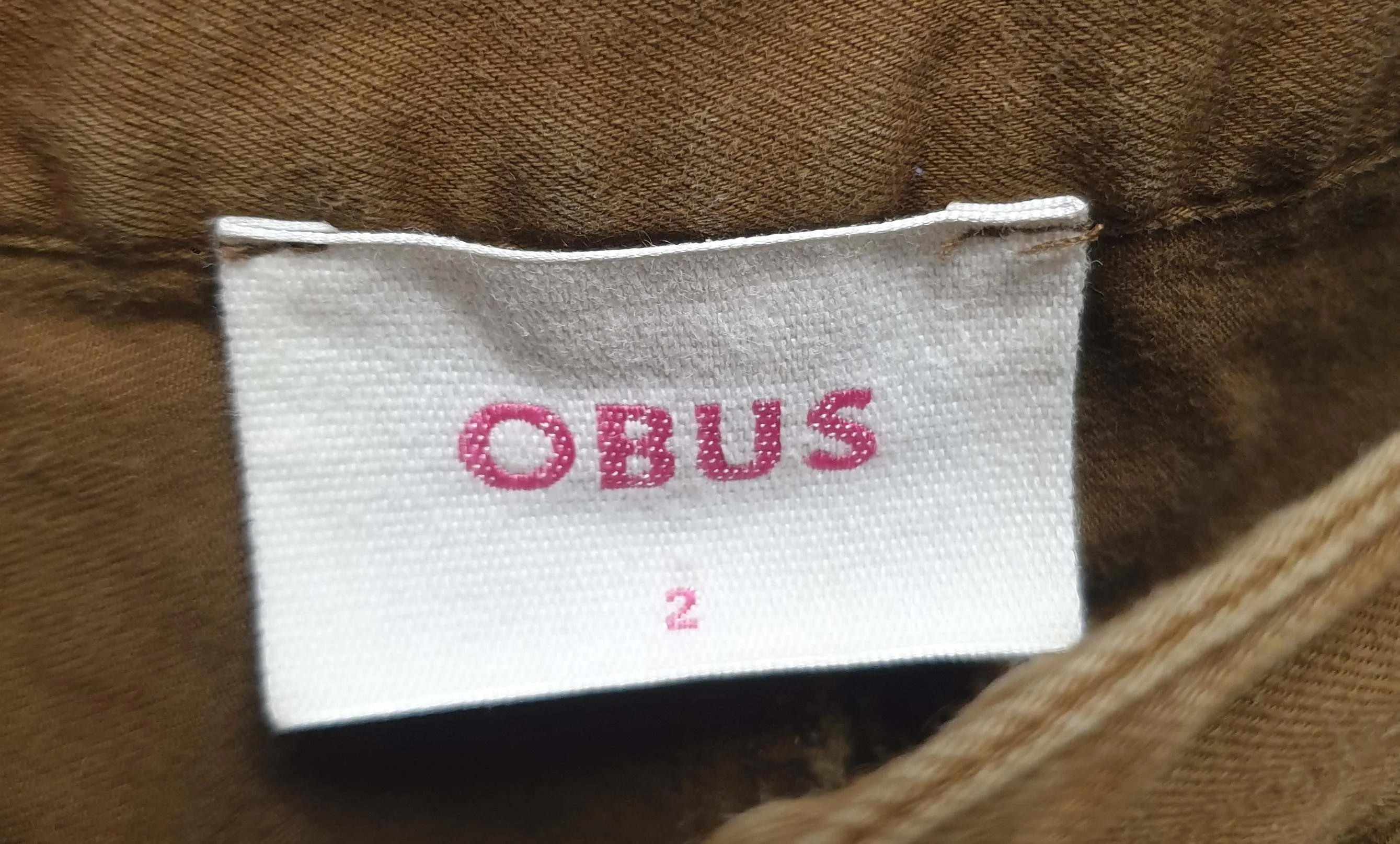 Obus tan brown pants size 2 / AU 10