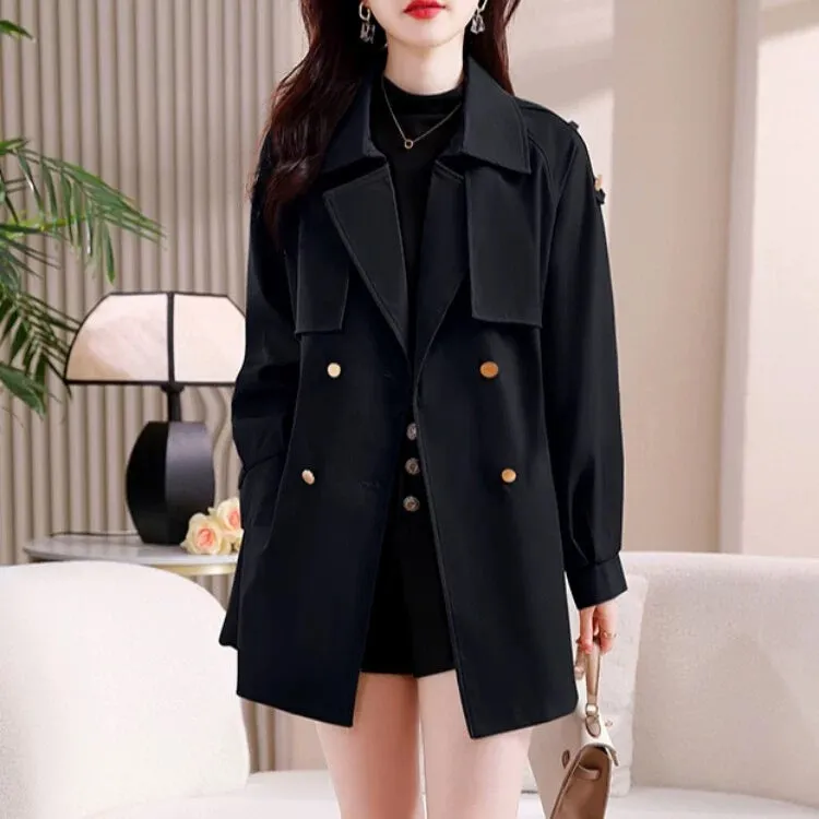 Pankh Remon Autumn Winter Luxury Trench Coat with Belt