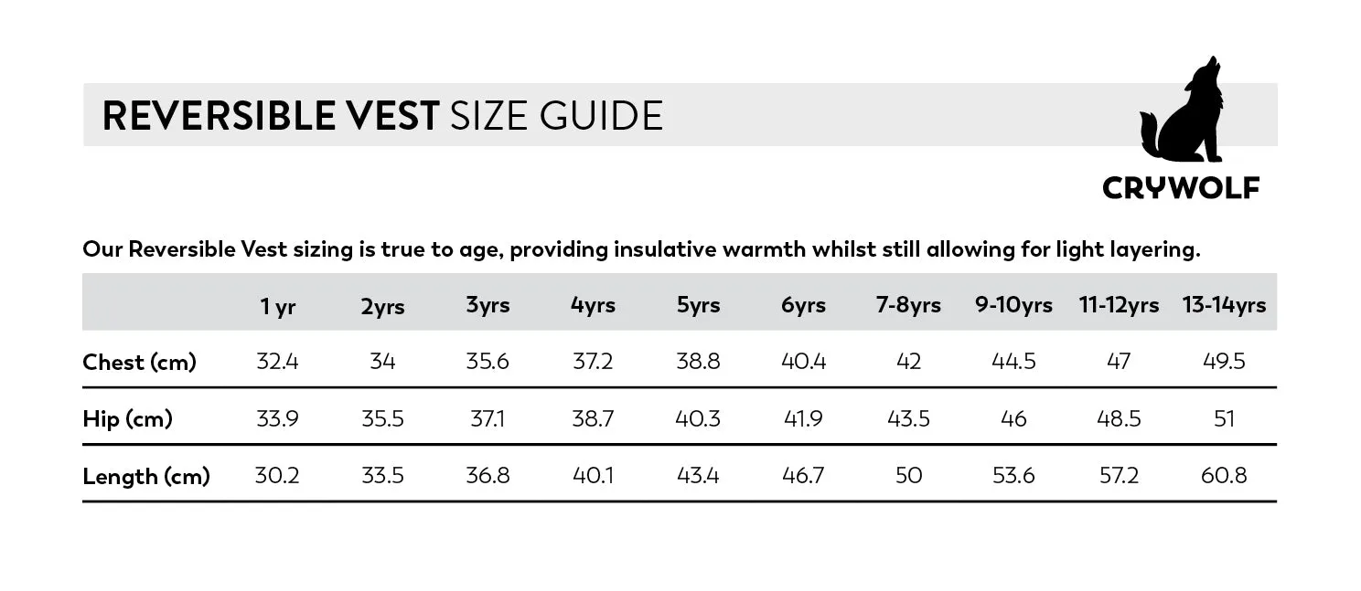 Reversible Vest (Khaki Alps)
