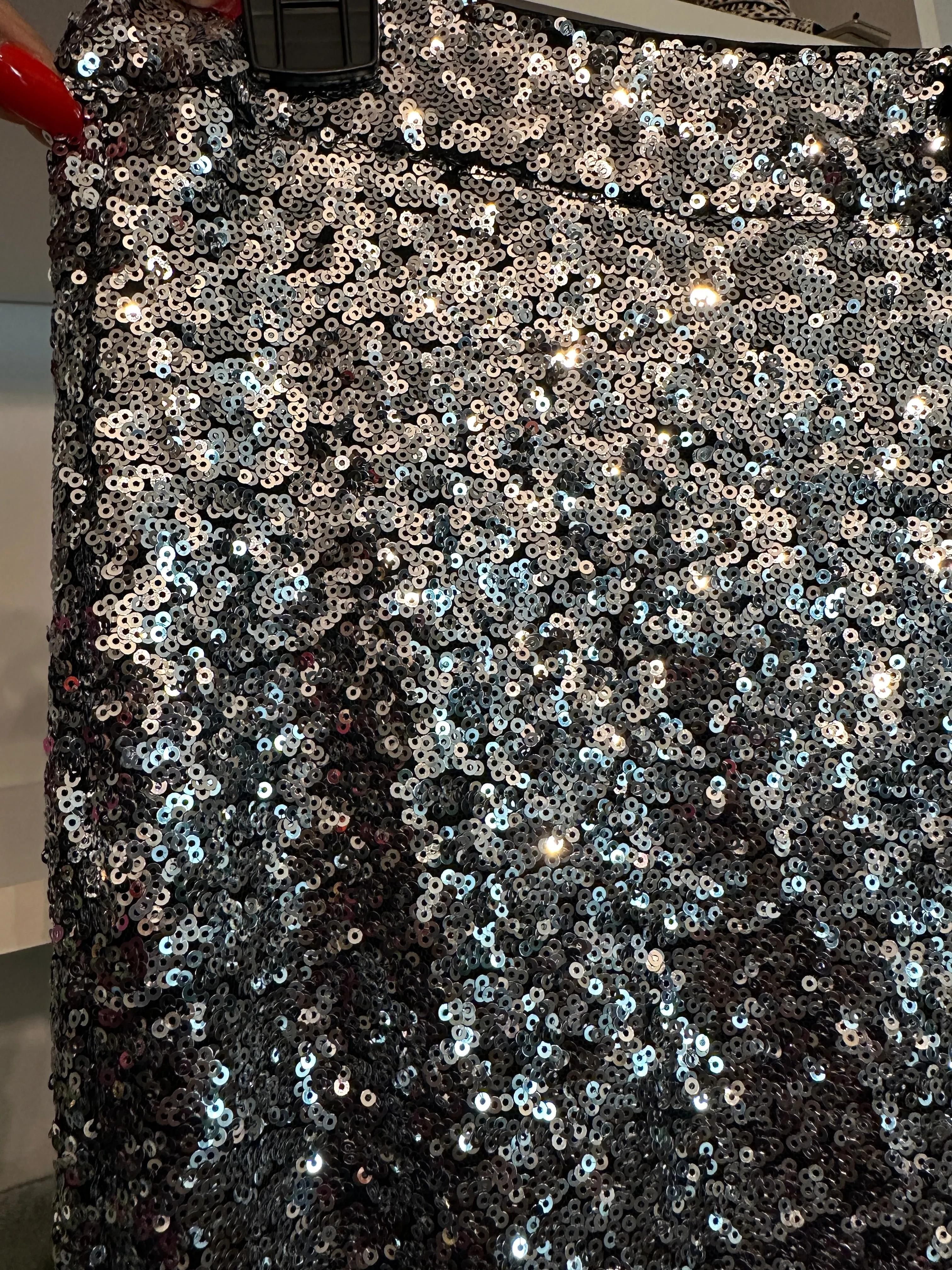 Sequin Flare Pants