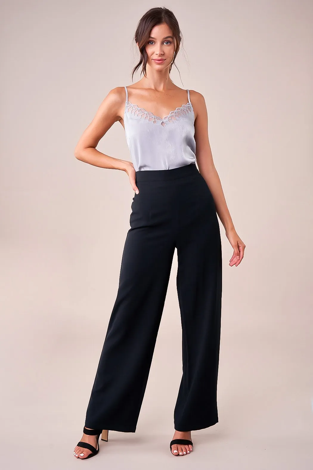 Sweet Fling Geo Mesh Cami