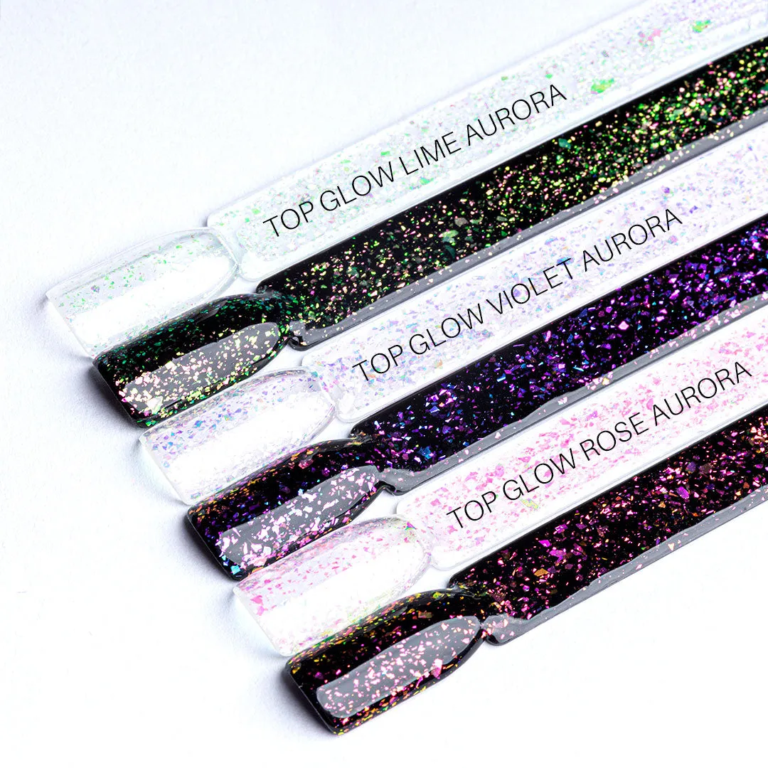 Top Glow Lime Aurora Flakes 9904-7 -  7,2 ml