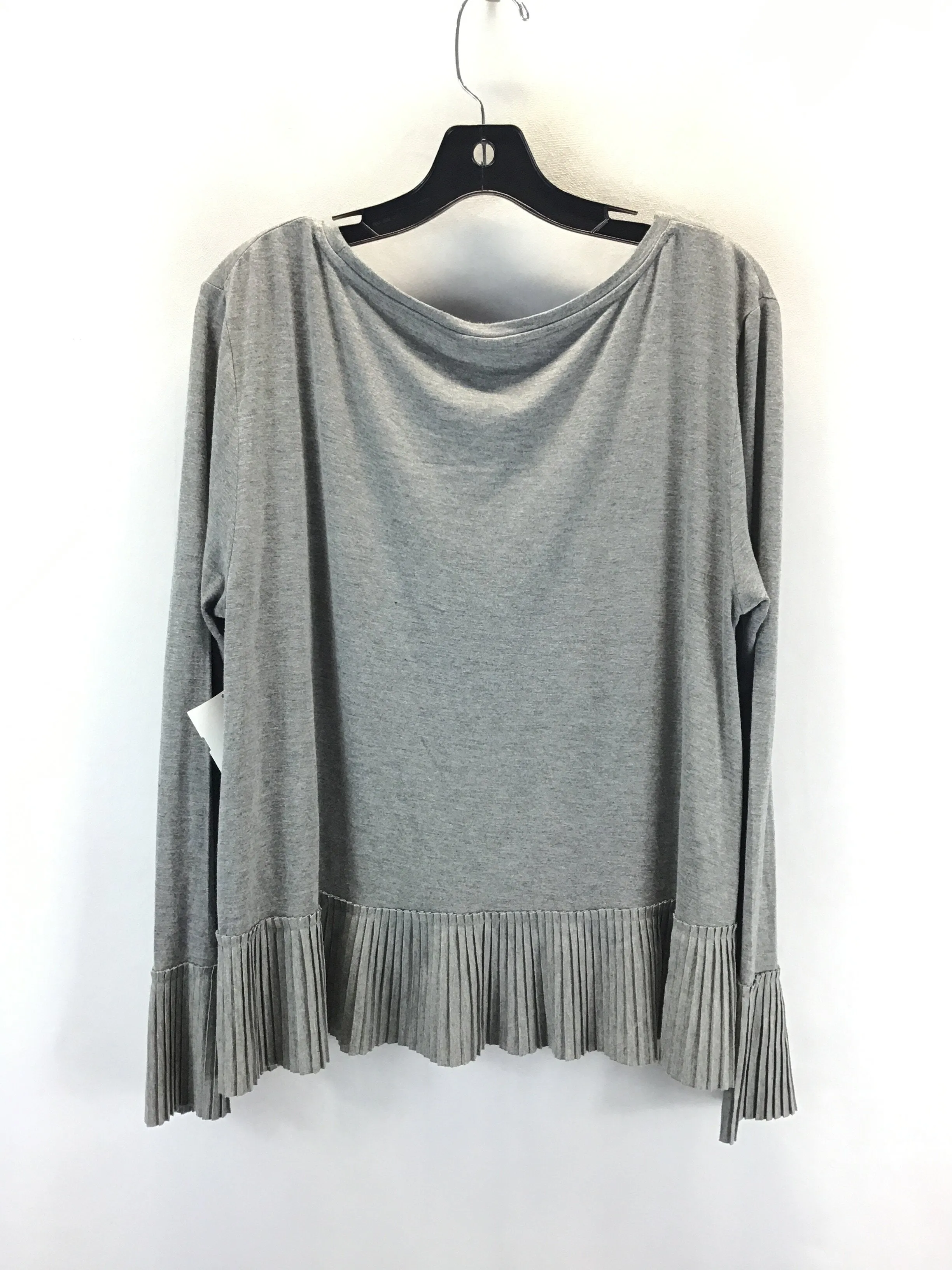 Top Long Sleeve By Kaari Blue  Size: Xl