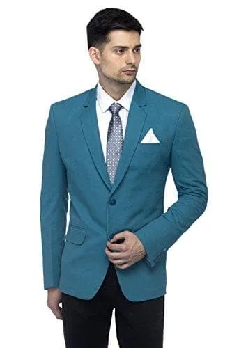Turkish Green Slim Fit Blazer