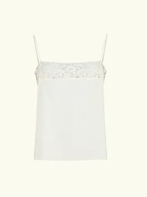 Virginie Silk Camisole - Ecru