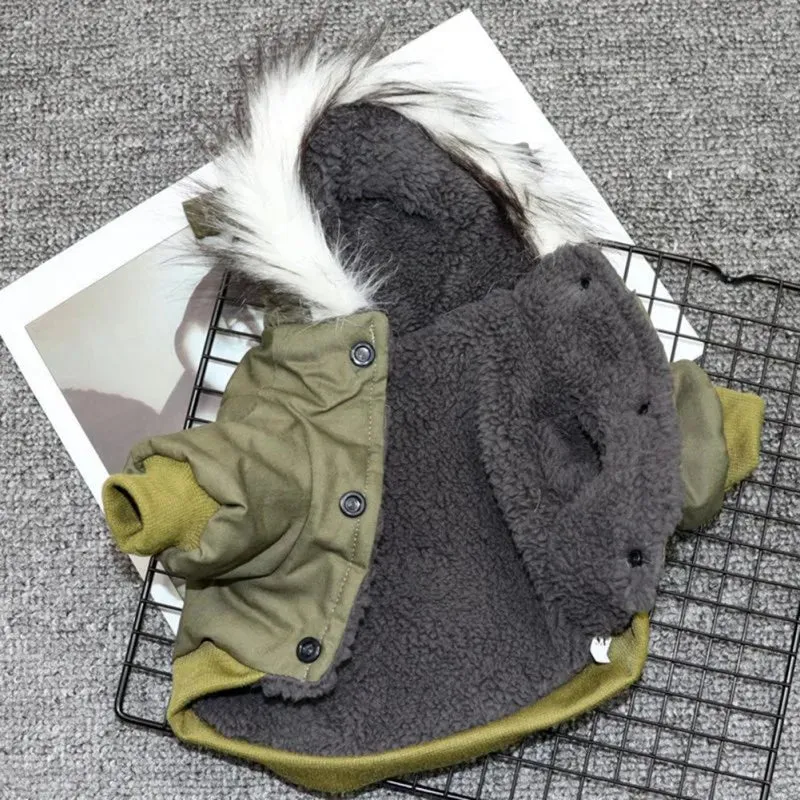 Warm Dog Clothes for Winter