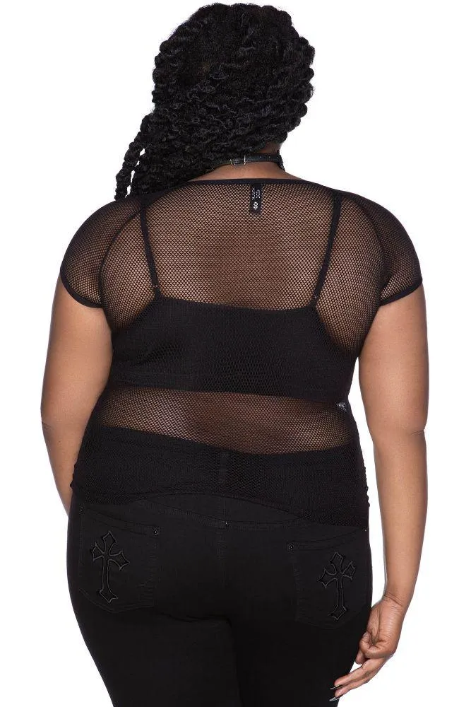 Wildchild Fishnet Top [B] [PLUS]